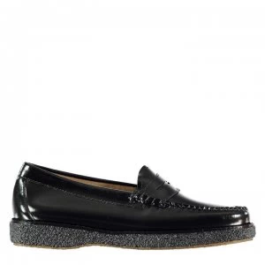 Image of Bass Weejuns High Shine Penny Loafer - Black