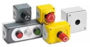 Image of Abb 1Sfa611201R1006 Mod 2Pos Sele-Maint-Blk-Blk Plastic Beze