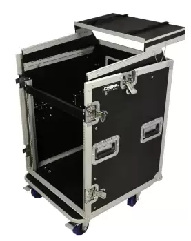 Image of Cobra 12U + 10U Rack Case with Laptop Shelf