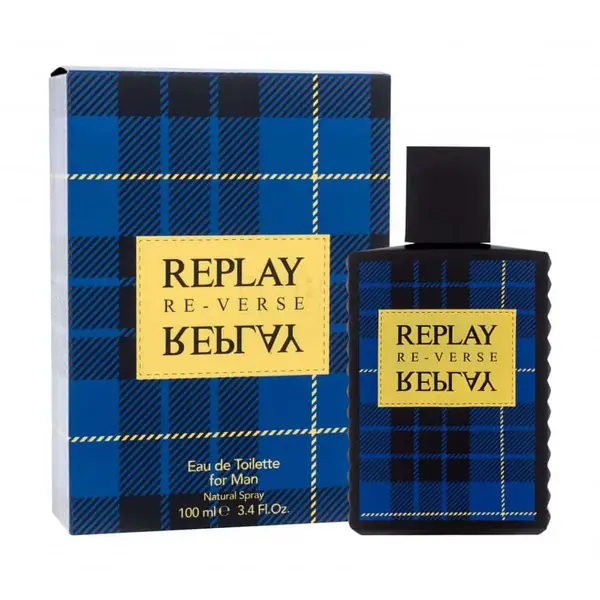 Image of Replay Signature Reverse Eau de Toilette For Him 100ml