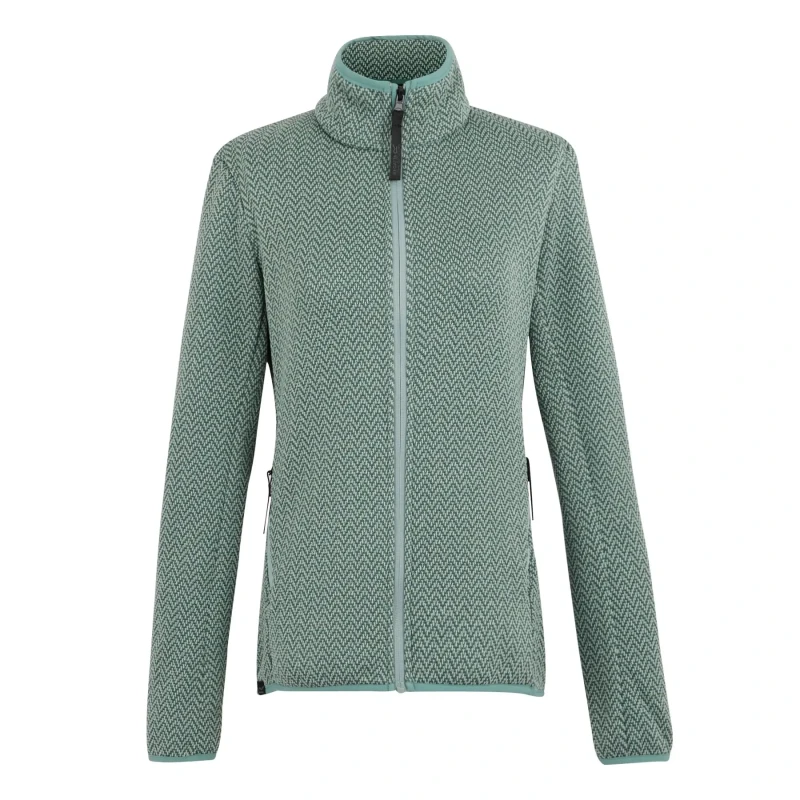 Image of Womens zipped fleece Regatta Elzie Vert Female 44