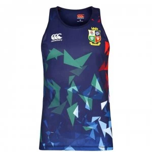 Image of Canterbury British and Irish Lions Singlet Mens - PEACOAT