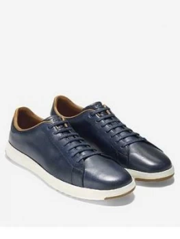 Image of Cole Haan Lace Up Trainer, Blue, Size 9, Men