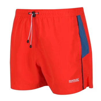Image of Regatta Rehere Swim Shorts - FieryRd/Dyns