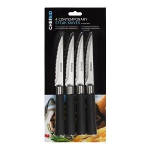 Image of Chef Aid Contemporary Steak Knifes 4.5" 11.5cm