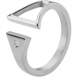 Image of Ladies STORM Stainless Steel Rohaise Ring Size M