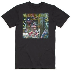 Image of Iron Maiden - Somewhere in Time Box Mens Medium T-Shirt - Black