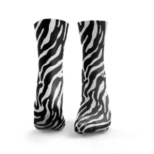 Image of Hexxee Zebra Socks - Black