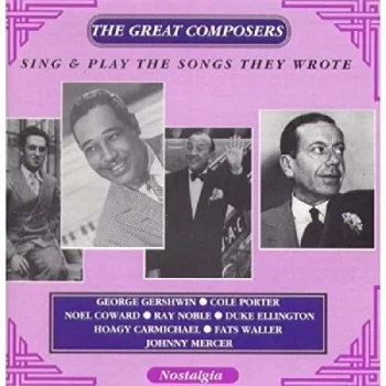 Image of Various Artists - Great Composers Sing and Play Their Songs CD