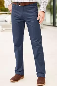 Image of Brushed Textured Jeans 29" (74cm) inside leg