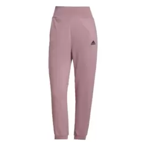 Image of adidas Tiro 7/8 High-Waisted Tracksuit Bottoms Womens - Pink