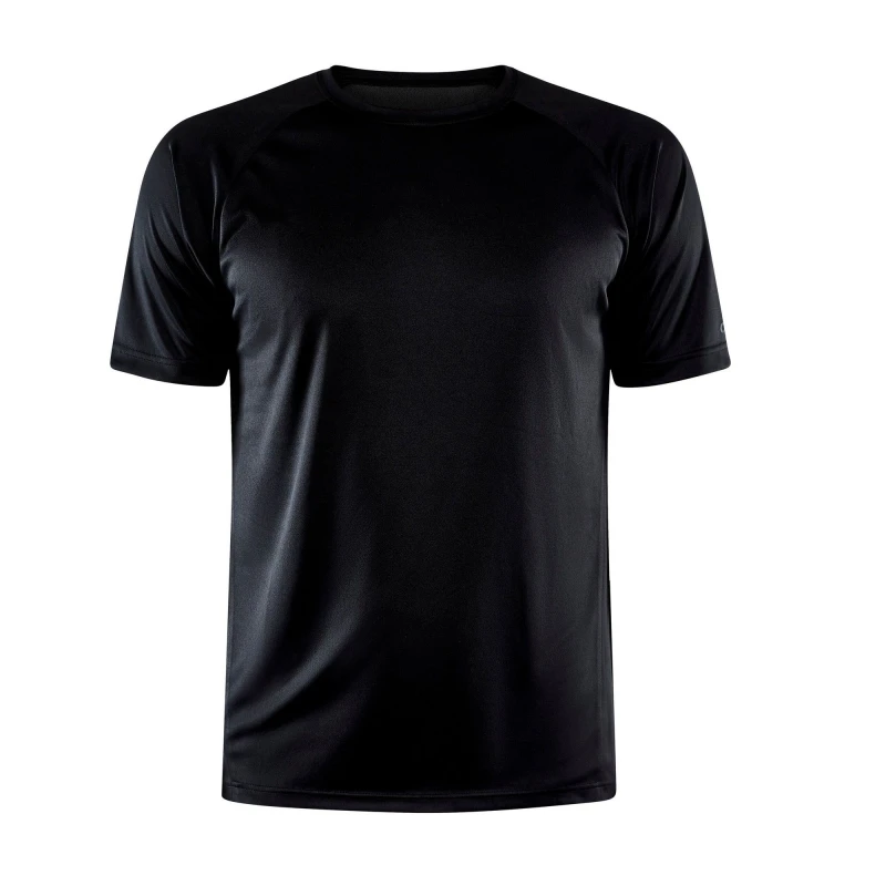 Image of Craft CRAFT Men Core Unify Training T-Shirt in Black Size: Small Black S Male 5063377076233