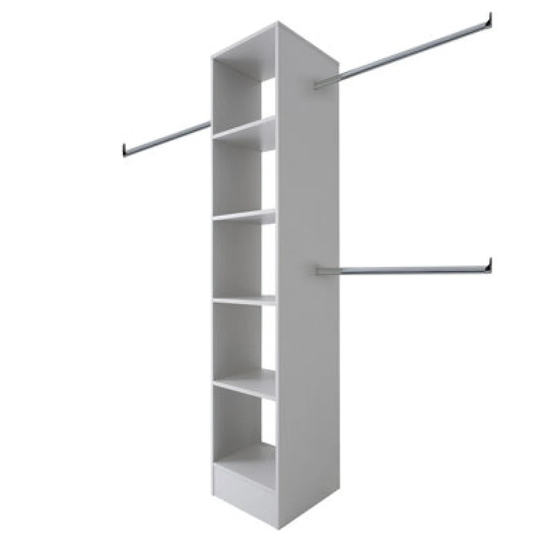 Image of Spacepro Modular Dove Grey Tower Unit (H)2100mm (W)450mm (D)500mm