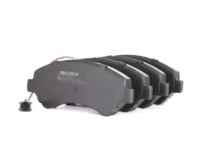 Image of RIDEX Brake pad set 402B0321 Brake pads,Brake pad set, disc brake FIAT,PEUGEOT,CITROEN,Ducato Kastenwagen (250_, 290_),Ducato Bus (250_, 290_)