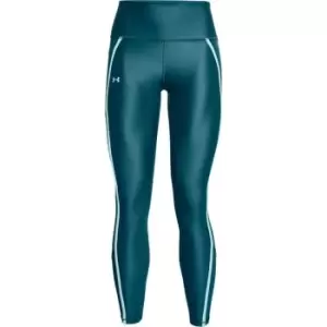 Image of Under Armour Heatgear Shine Mesh Leggings Ladies - Blue