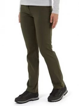 Image of Craghoppers Kiwi Pro Walking Trousers - Khaki, Size 8, Women