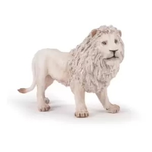 Image of Papo Large Figurines Large White Lion Toy Figure, Three Years or...
