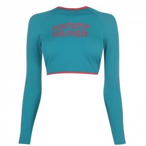 Image of Tommy Bodywear Pop Rash Guard - CalypsoGRN L54