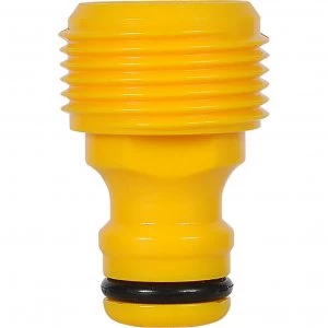 Image of Hozelock Threaded Accessory Hose Pipe Adaptor 26.5mm