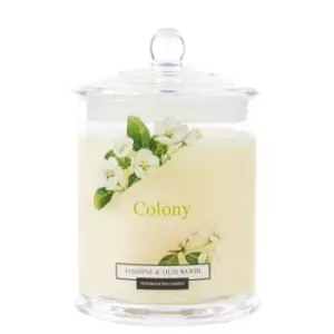 Image of Wax Lyrical Homescenter Jasmine & Oudwood Scented Candle 190g