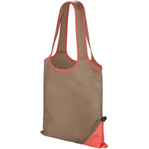 Image of Core Compact Shopping Bag (One Size) (Fennel/Pink) - Result