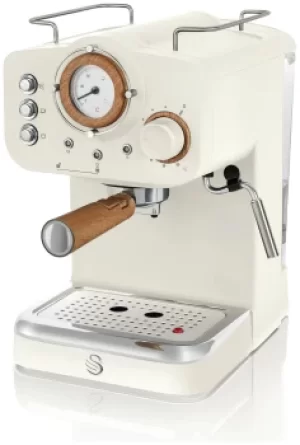 Image of Swan SK22110WHTN Nordic Pump Espresso Coffee Maker