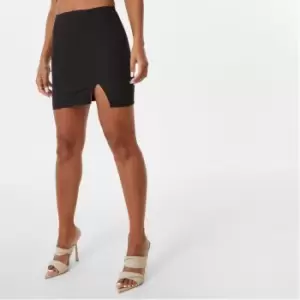 Image of Jack Wills Slit Skirt - Black