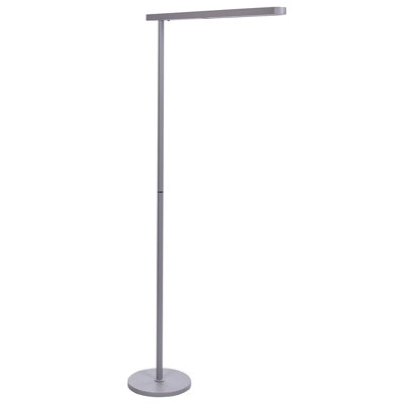 Image of Beliani LED Floor Lamp Perseus Metal Silver