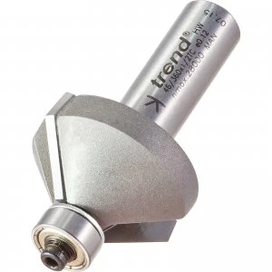 Image of Trend Chamfer Bearing Guided Router Cutter 35.1mm 12mm 1/2"
