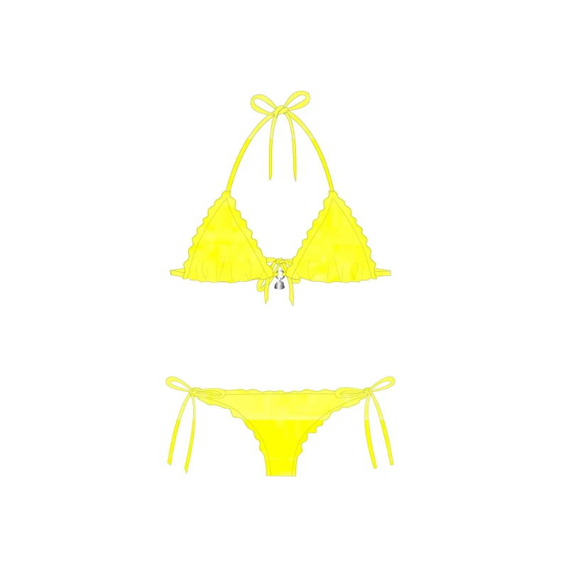 Image of banana moon 2 Piece swimsuit For Her Banana Moon Ciroluma Neosun Jaune Female M