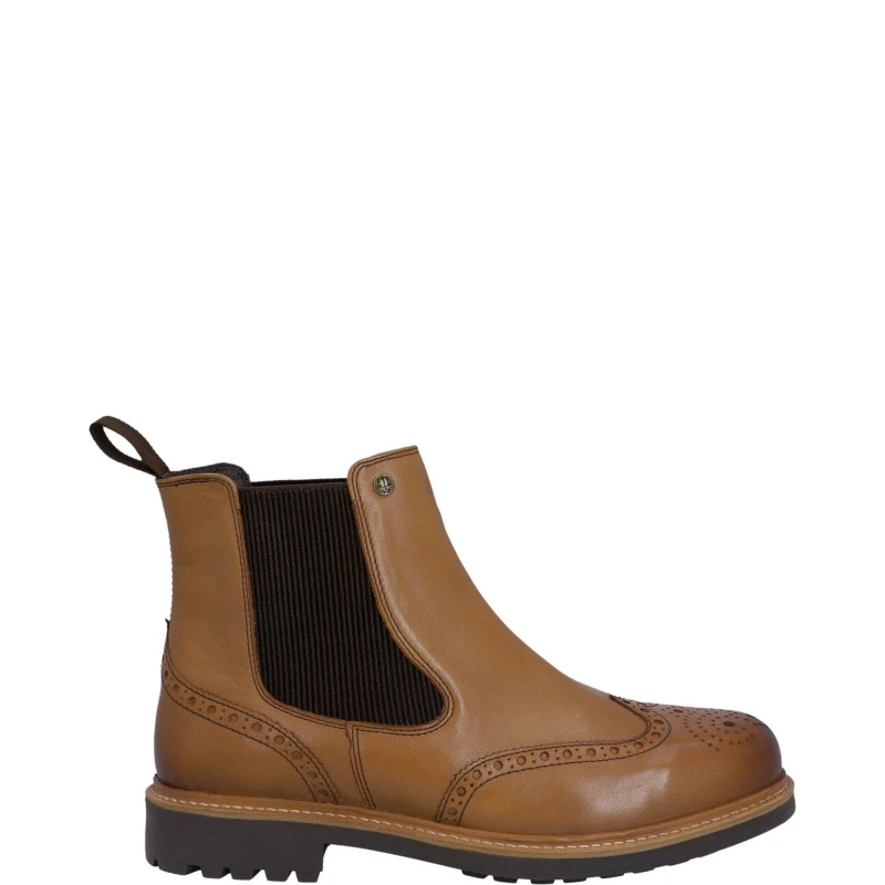 Image of Hunter Cawdor Brogue Dealer - Brown Brown 9