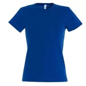Image of SOLS Womens/Ladies Miss Short Sleeve T-Shirt (S) (Royal Blue)