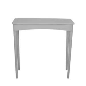 Image of Ives Weathered Pine Rectangular Console Table Grey