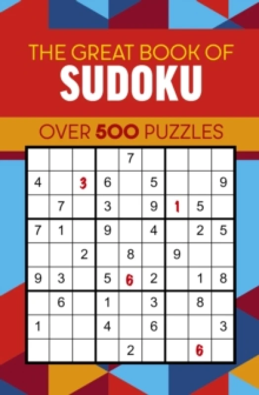 Image of The Great Book of Sudoku : Over 500 Puzzles Paperback / softback
