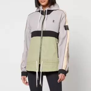 Image of P.E NATION Man Down Colour-Block Shell Jacket - S
