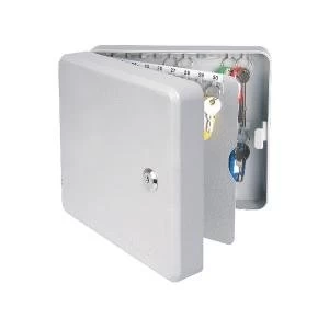 Image of Helix Standard Key Cabinet 50 Key Capacity Includes 10 key fobs, label