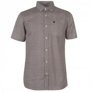 Image of Soviet Geo Shirt - Burgundy