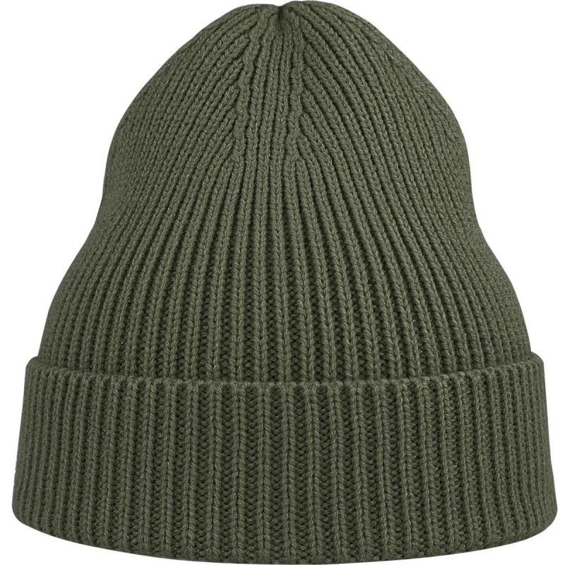Image of Atlantis Atlantis Men Andy Polyester Beanie in Olive Olive One Size Male 5063300874103