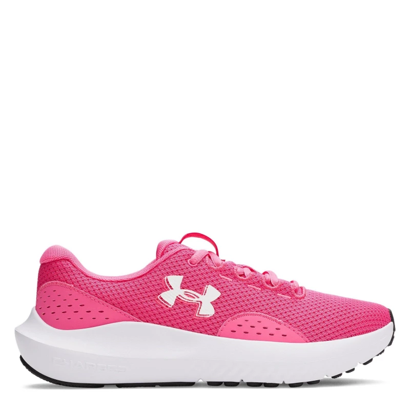 Image of Under Armour Surge 4 Running Shoes Womens Super Pink female 2.5 (35.5)