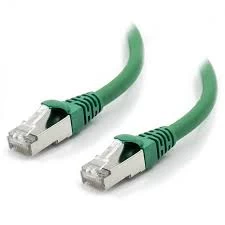 Image of Patch Cord RJ45 CAT.6a F/UTP LSZH Snagless Green - 0.30 M Full Copper