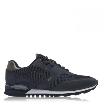 Image of Hugo Boss Parkour Runner Trainers Navy 410 Men