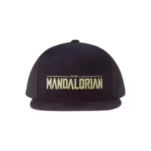 Image of Star Wars The Mandalorian Snapback Cap Silhouette