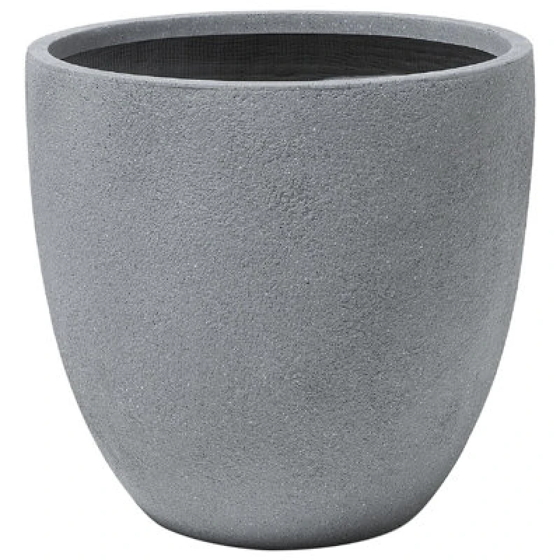 Image of Beliani Plant Pot Kannia 55cm Light Grey