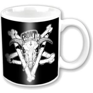 Image of Front Magazine - Pentagram Black on Black Boxed Standard Mug