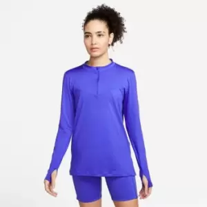 Image of Nike Element Zip Top Womens - Purple