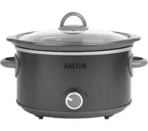 Image of SALTER Cosmos EK4612 Slow Cooker - Grey, Silver/Grey
