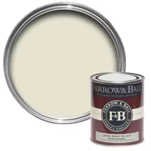 Image of Farrow & Ball Estate Eggshell Paint James White - 750ml