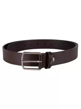 Image of Logo Leather Belt