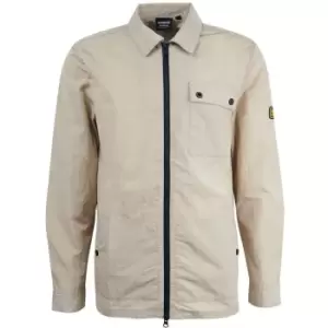 Image of Barbour International Inlet Regular Fit Overshirt - Beige