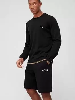 Image of BOSS Ritom Knitted Jumper - Black Size M Men